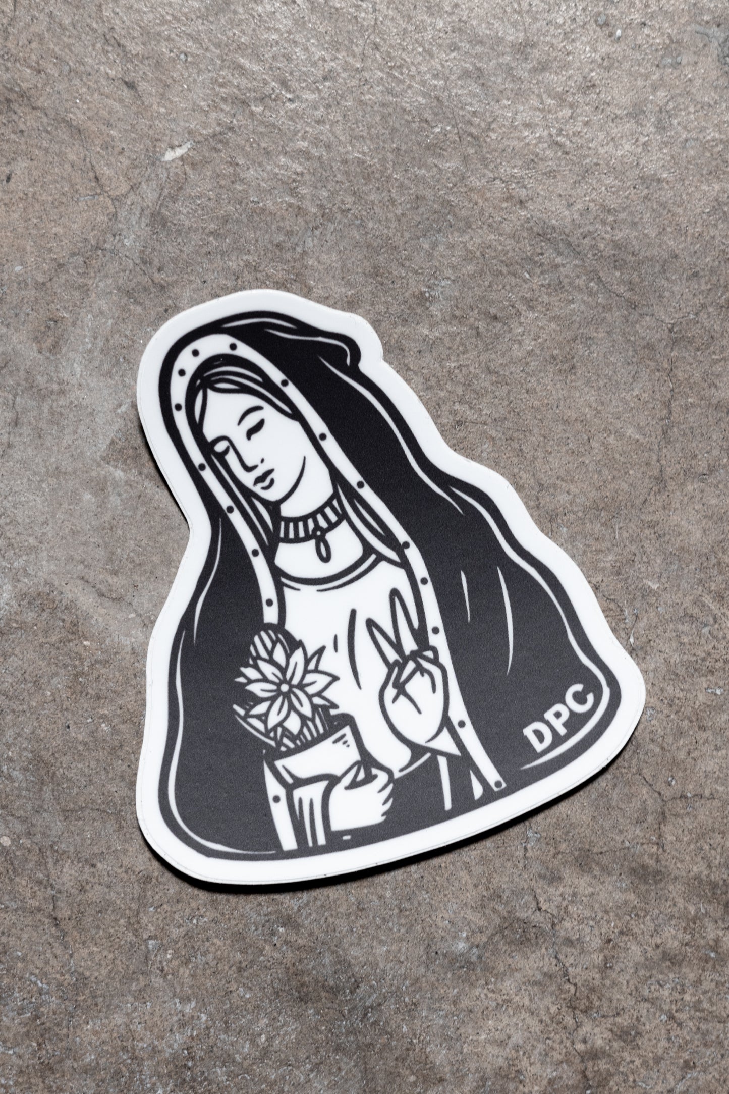 DPC Logo Die Cut Sticker - Patron Saint of Plants