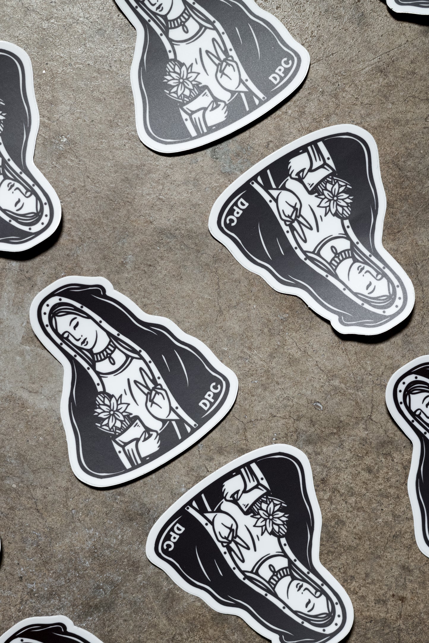 DPC Logo Die Cut Sticker - Patron Saint of Plants