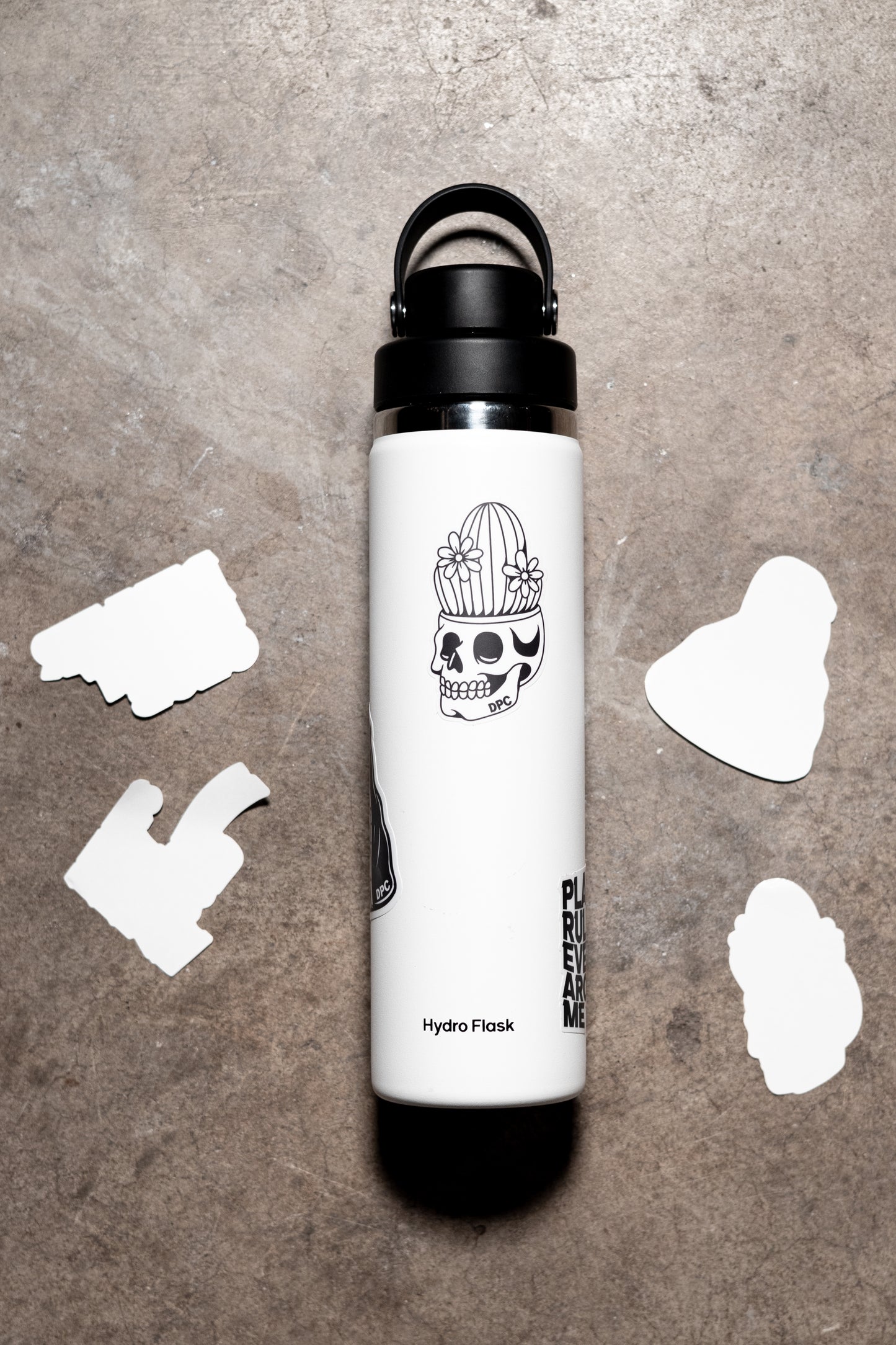 DPC Logo Die Cut Sticker - Scull Cactus