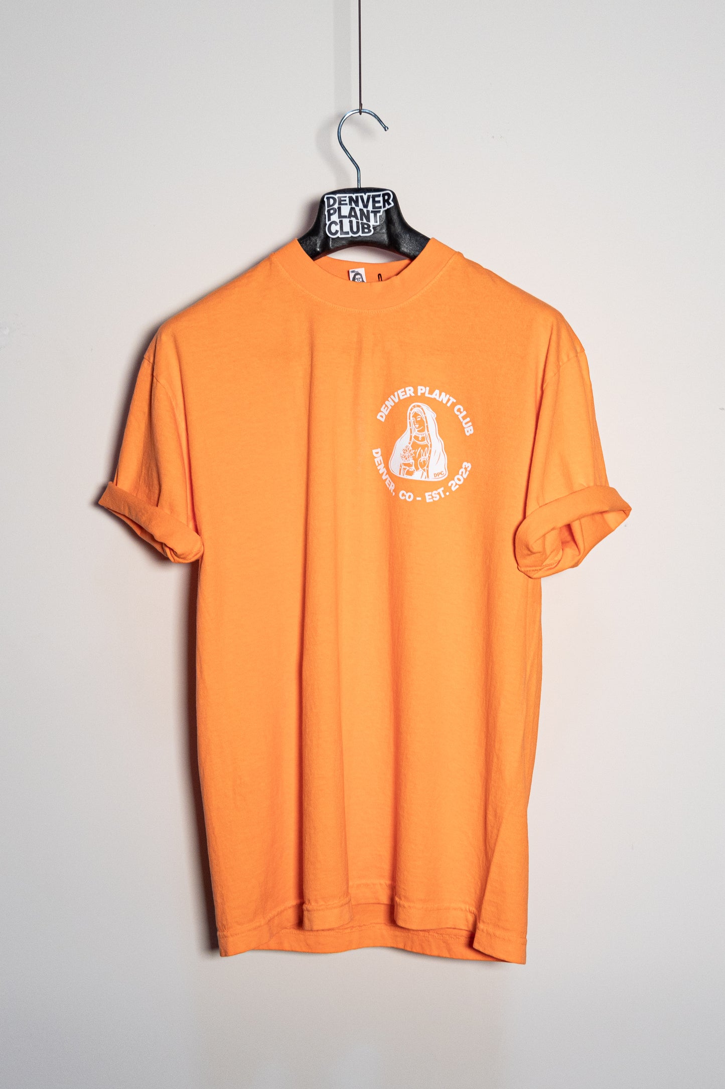 Safety Orange Crewneck T-Shirt - PREAM